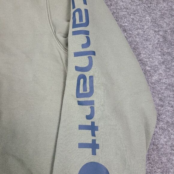 Carhartt Loose Fit Graphic Hoodie Men's Size XL Dusty Olive - Picture 6 of 11